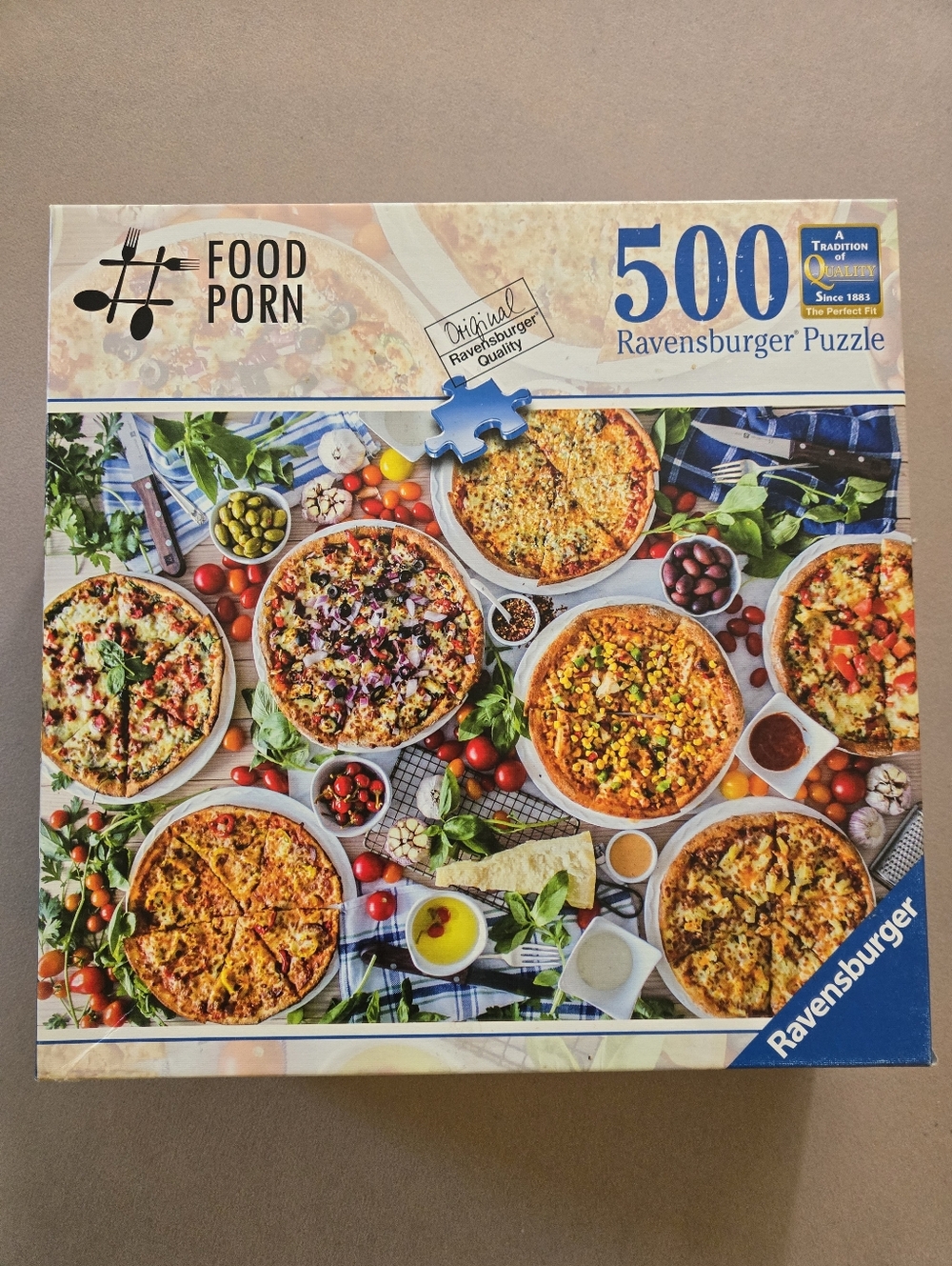 Ravensburger "You Had Me At Pizza" 500 Piece Puzzle